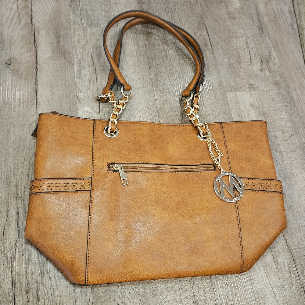 MKF‎ Collection Bonita Tote Brown Handbag By Mia K.